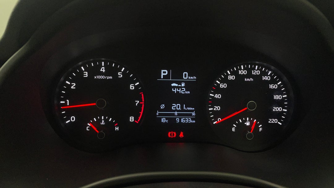 2017 Kia Rio S, Automatic, 91633 km, Odometer View