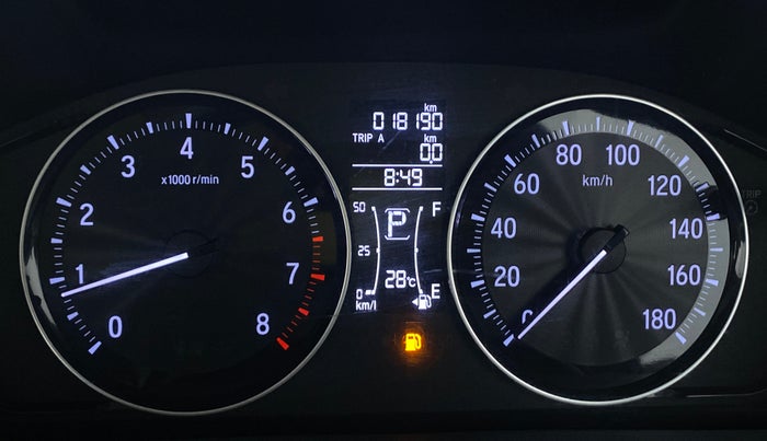 2018 Honda Amaze 1.2 V CVT I VTEC, Petrol, Automatic, 18,279 km, Odometer Image