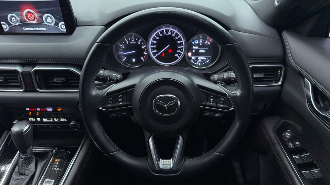 2021 Mazda CX-8 Touring (FWD), Automatic, 87208 km, Steering Wheel Close-up