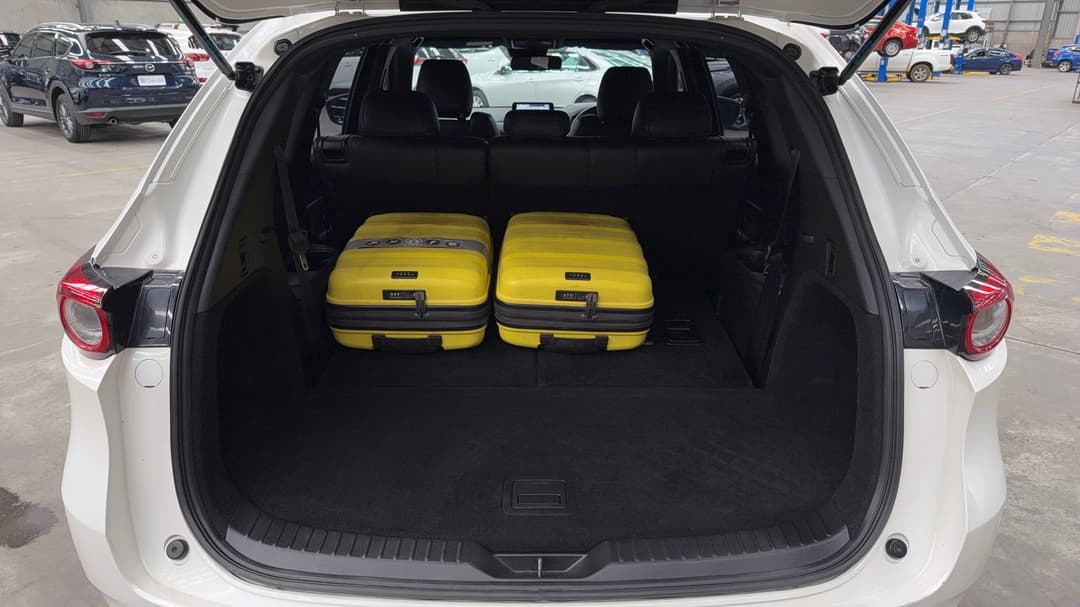 2021 Mazda CX-8 Touring (FWD), Automatic, 87208 km, Boot Inside View with Luggage
