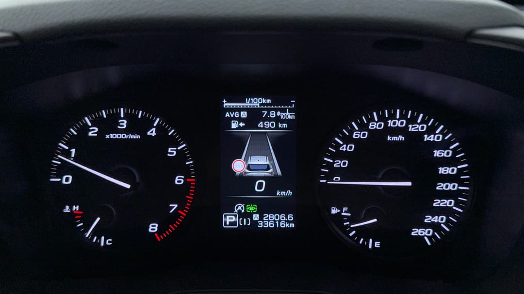 2025 Subaru Forester 2.5i (AWD), Automatic, 33616 km, Odometer View