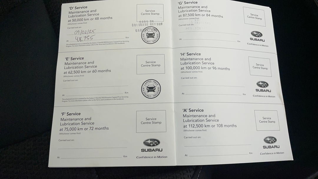 2024 Subaru Outback Awd, Automatic, 48756 km, Service History