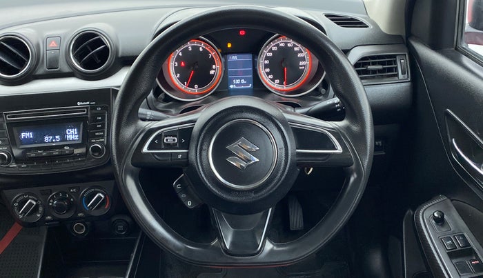 2018 Maruti Swift VXI D, Petrol, Manual, 53,020 km, Steering Wheel Close Up