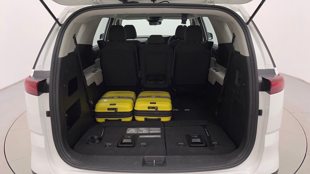 Boot Inside View with Luggage