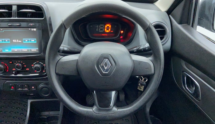 2019 Renault Kwid RXT Opt, Petrol, Manual, 4,523 km, Steering Wheel Close-up