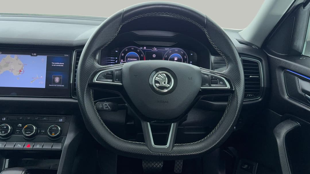 2019 SKODA Kodiaq 132 Tsi (4x4), Automatic, 85447 km, Steering Wheel Close-up