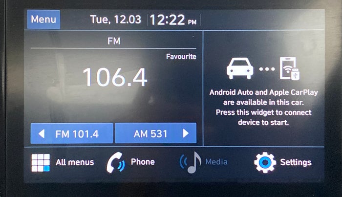 2020 Hyundai NEW I20 SPORTZ 1.2 MT, Petrol, Manual, 60,659 km, Touchscreen Infotainment System