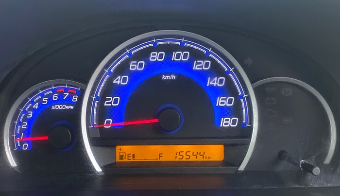 2018 Maruti Wagon R 1.0 VXI, Petrol, Manual, 15,855 km, Odometer Image