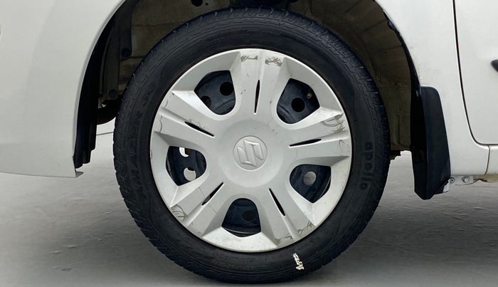 2018 Maruti Wagon R 1.0 VXI, Petrol, Manual, 15,855 km, Left Front Wheel