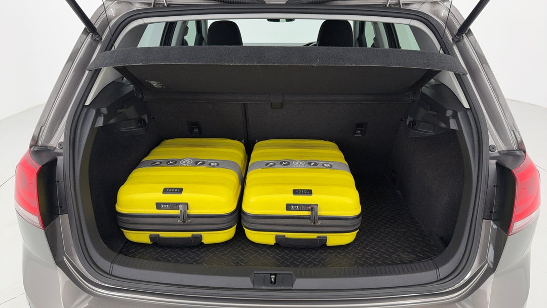 2017 Volkswagen Golf 92 Tsi Trendline, Automatic, 66016 km, Boot Inside View with Luggage