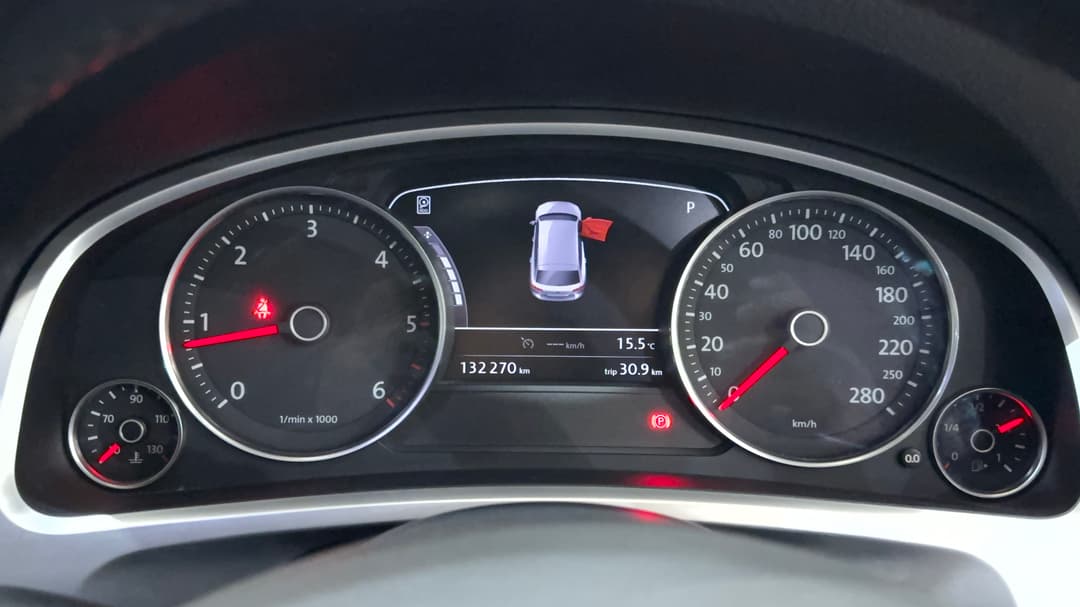 2015 Volkswagen Touareg V6 Tdi, Automatic, 132270 km, Odometer View