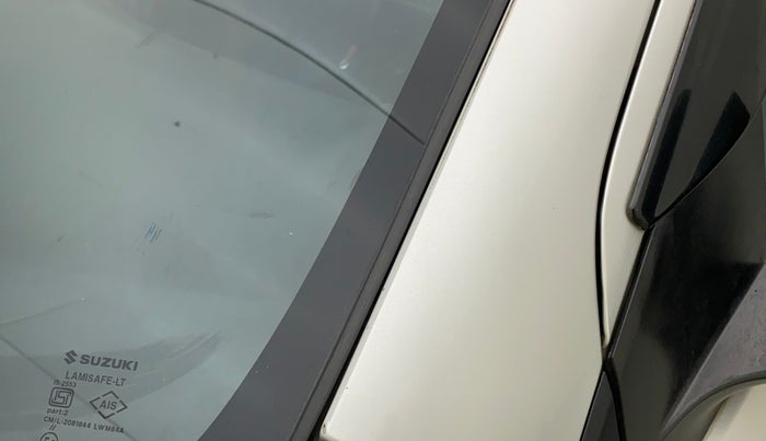 2016 Maruti Ciaz ZXI+ RS, Petrol, Manual, 50,234 km, Left A pillar - Paint is slightly faded