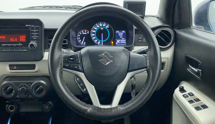 2017 Maruti IGNIS DELTA 1.2 K12 AMT, Petrol, Automatic, 28,510 km, Steering Wheel Close Up