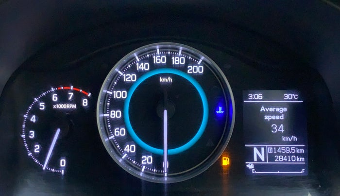 2017 Maruti IGNIS DELTA 1.2 K12 AMT, Petrol, Automatic, 28,510 km, Odometer Image