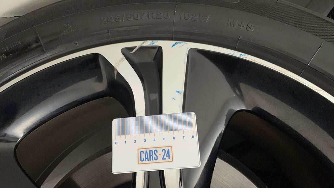 Wheels Rim Rear LHS Gutter Rash