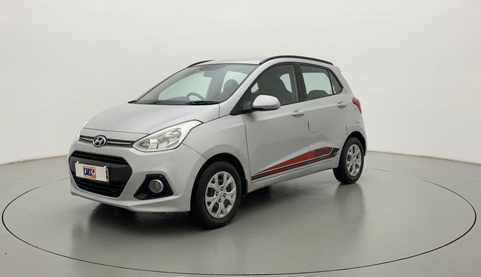 2016 Hyundai Grand i10 SPORTZ 1.2 VTVT SPECIAL EDITION, Petrol, Manual, 52,513 km, Left Front Diagonal