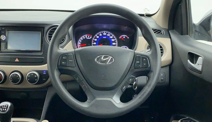 2016 Hyundai Grand i10 SPORTZ 1.2 VTVT SPECIAL EDITION, Petrol, Manual, 52,513 km, Steering Wheel Close Up