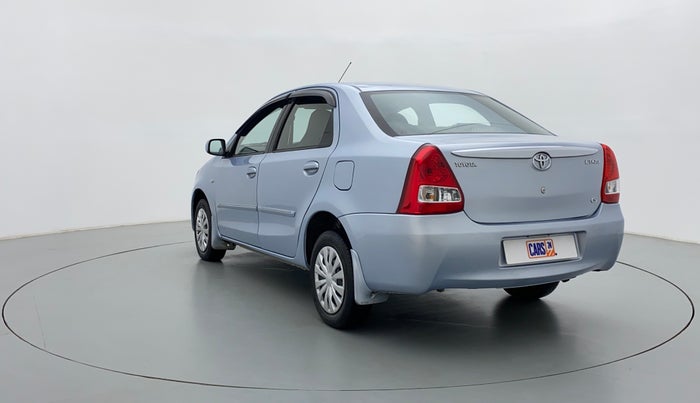 2011 Toyota Etios G, Petrol, Manual, 1,07,845 km, Left Back Diagonal