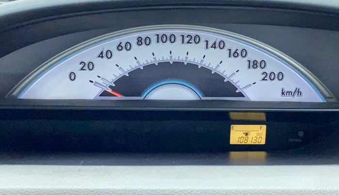 2011 Toyota Etios G, Petrol, Manual, 1,07,845 km, Odometer Image