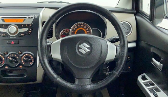 2015 Maruti Wagon R 1.0 VXI, Petrol, Manual, 24,262 km, Steering Wheel Close Up