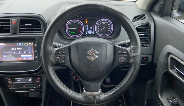 2018 Maruti Vitara Brezza ZDI PLUS DUAL TONE, Diesel, Manual, 38,017 km, Steering Wheel Close Up