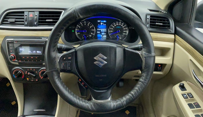 2018 Maruti Ciaz 1.5 SIGMA SHVS, Petrol, Manual, 14,801 km, Steering Wheel Close Up