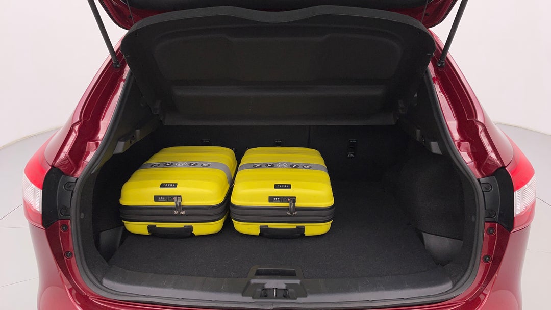 Boot Inside View with Luggage