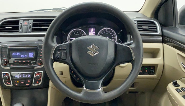2015 Maruti Ciaz ZXI AT, Petrol, Automatic, 80,161 km, Steering Wheel Close Up