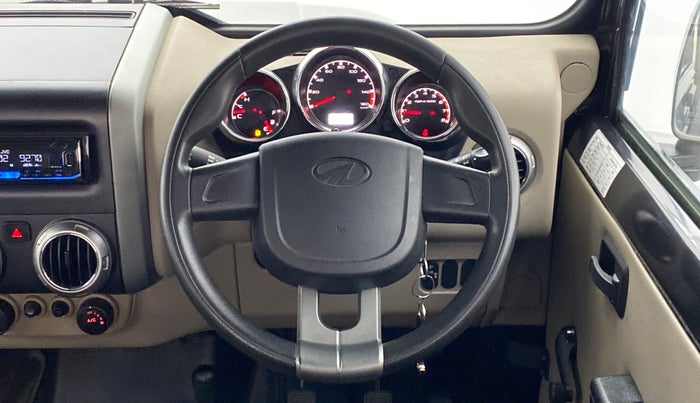 2019 Mahindra Thar CRDE 4X4 BS IV, Diesel, Manual, 23,234 km, Steering Wheel Close Up