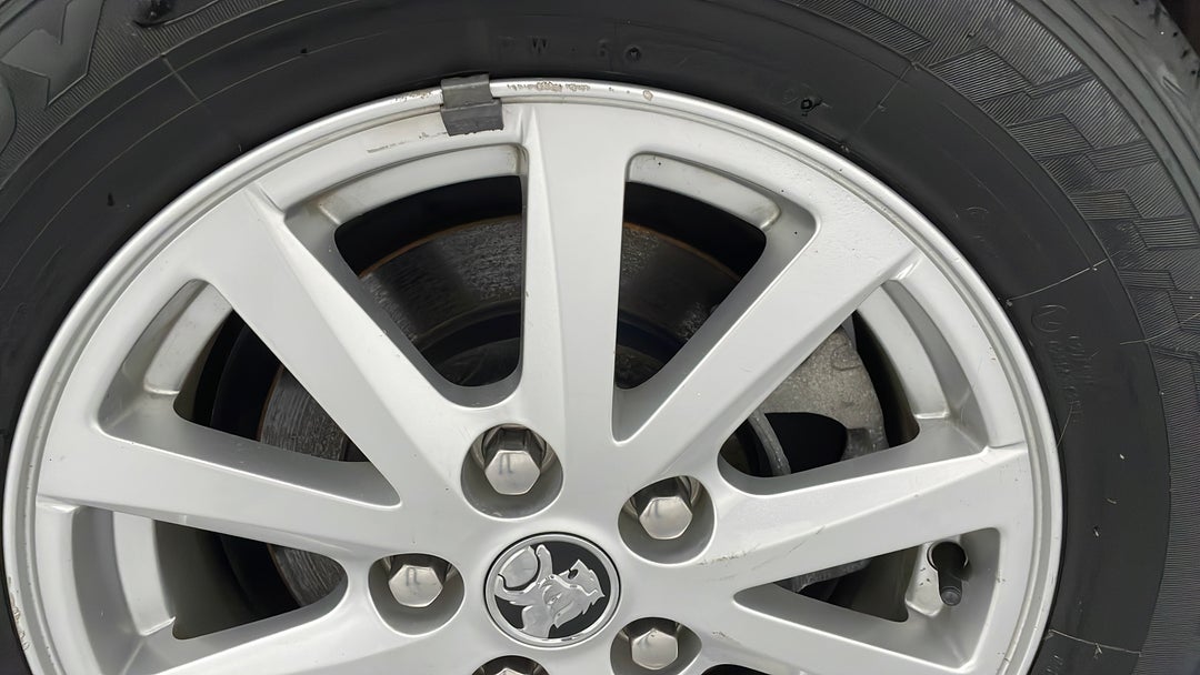 Wheels Rim Rear LHS Gutter Rash