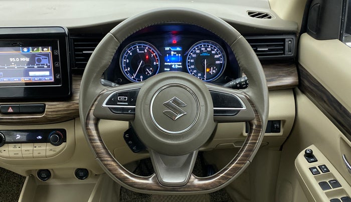 2020 Maruti Ertiga ZXI Plus SHVS, Petrol, Manual, 29,637 km, Steering Wheel Close Up