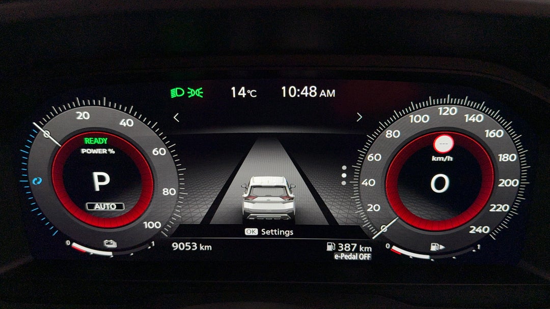 2025 Nissan X-trail Ti-l (4WD) E-power (hybrid), Automatic, 9053 km, Odometer View