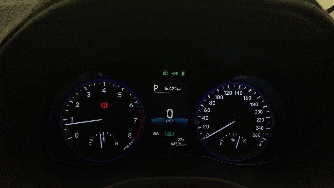 2022 Hyundai Kona Elite (fwd), Automatic, 44596 km, Odometer View