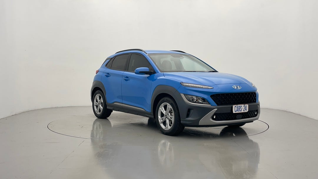2022 Hyundai Kona Elite (fwd), Automatic, 44596 km, Right Front Diagonal (45- Degree) View