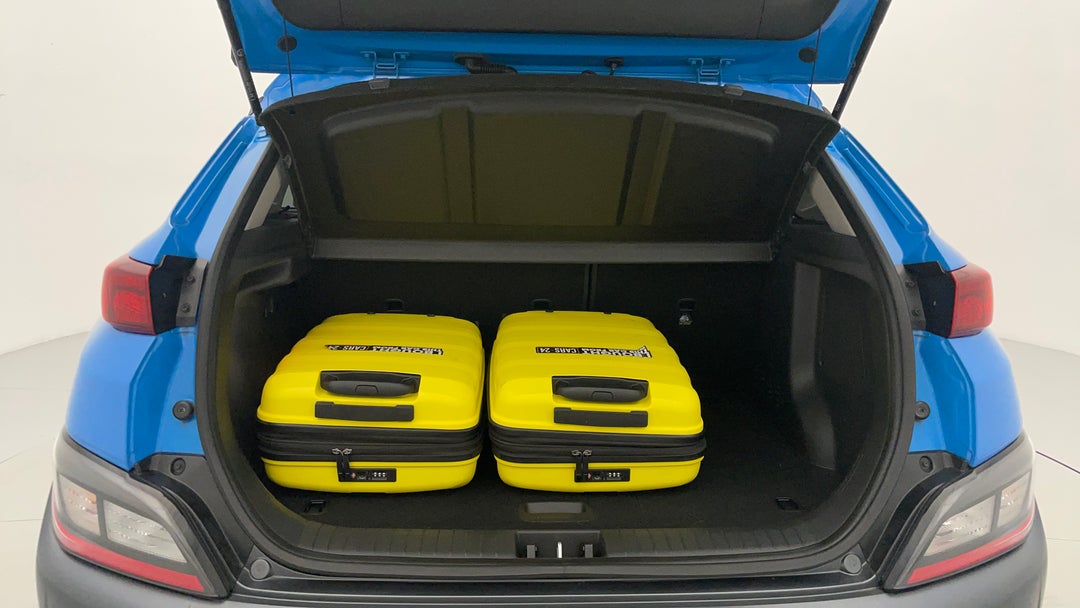 2022 Hyundai Kona Elite (fwd), Automatic, 44596 km, Boot Inside View with Luggage