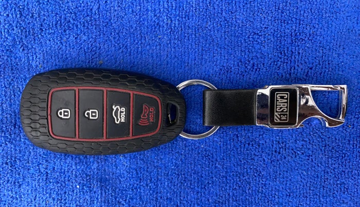 2021 Hyundai Verna SX (O) 1.5 CRDI AT, Diesel, Automatic, 52,200 km, Key Close Up