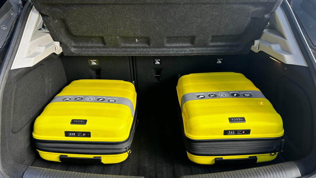 Boot Inside View with Luggage