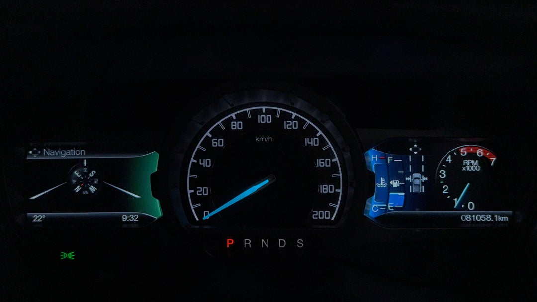 2017 Ford Ranger Xlt 3.2 (4x4), Automatic, 81058 km, Odometer View