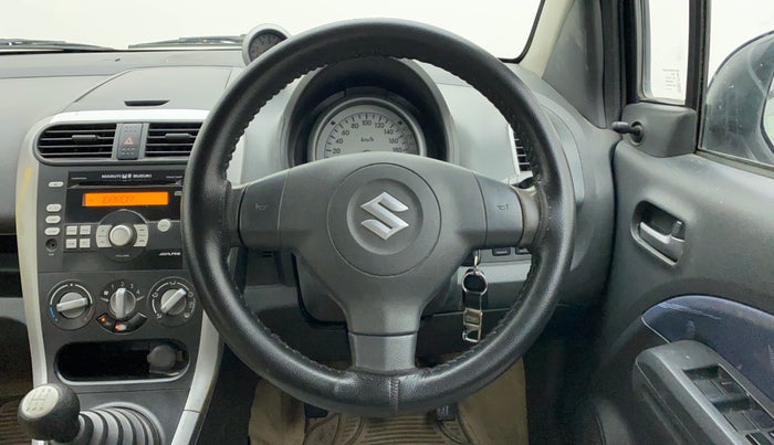 2011 Maruti Ritz VXI, Petrol, Manual, 74,279 km, Steering Wheel Close Up