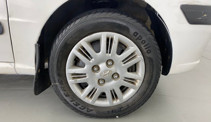 2014 Hyundai Santro Xing GLS, CNG, Manual, 60,619 km, Right Front Wheel