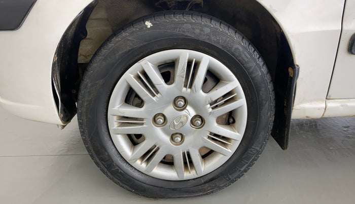 2014 Hyundai Santro Xing GLS, CNG, Manual, 60,619 km, Left Front Wheel