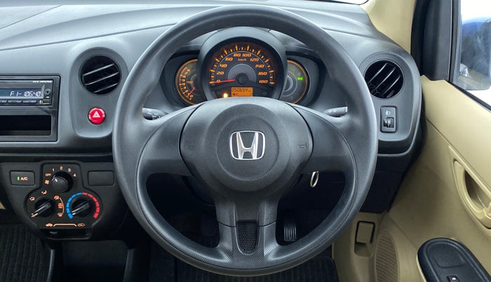 2014 Honda Amaze 1.2 EXMT I VTEC, Petrol, Manual, 50,654 km, Steering Wheel Close Up
