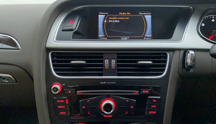2015 Audi A4 35 TDI PREMIUM PLUS SUNROOF, Diesel, Automatic, 42,042 km, Infotainment System