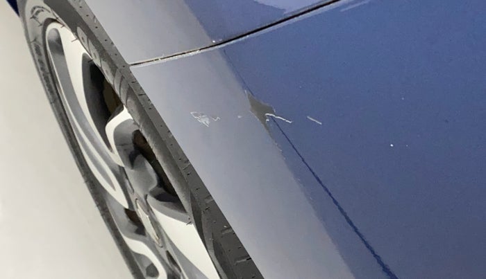 2021 Maruti Baleno ZETA CVT PETROL 1.2, Petrol, Automatic, 5,665 km, Rear bumper - Paint is slightly damaged