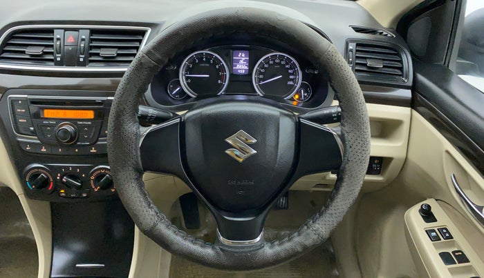 2017 Maruti Ciaz SIGMA 1.4 VVT, Petrol, Manual, 35,711 km, Steering Wheel Close Up