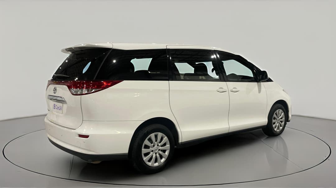 2019 Toyota Tarago Gli, Automatic, 117182 km, Right Back Diagonal (45- Degree) View