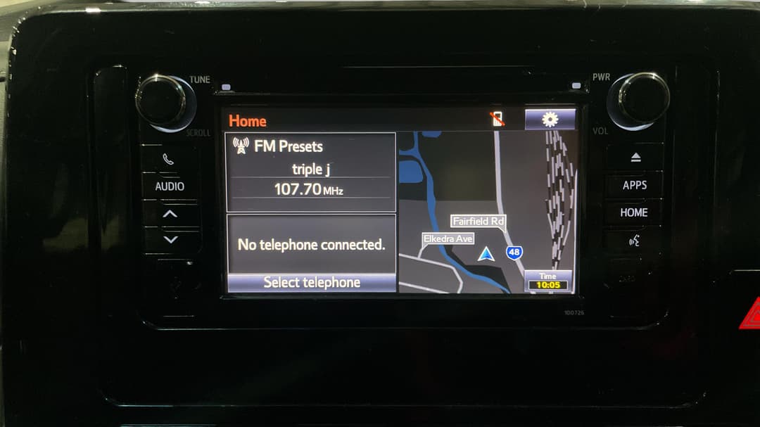 2019 Toyota Tarago Gli, Automatic, 117182 km, Infotainment System