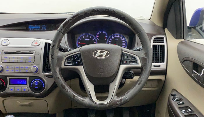 2011 Hyundai i20 SPORTZ 1.2, Petrol, Manual, 57,750 km, Steering Wheel Close Up