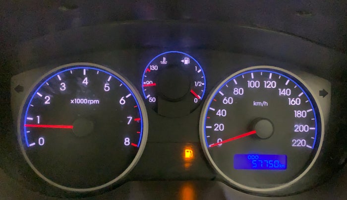 2011 Hyundai i20 SPORTZ 1.2, Petrol, Manual, 57,750 km, Odometer Image