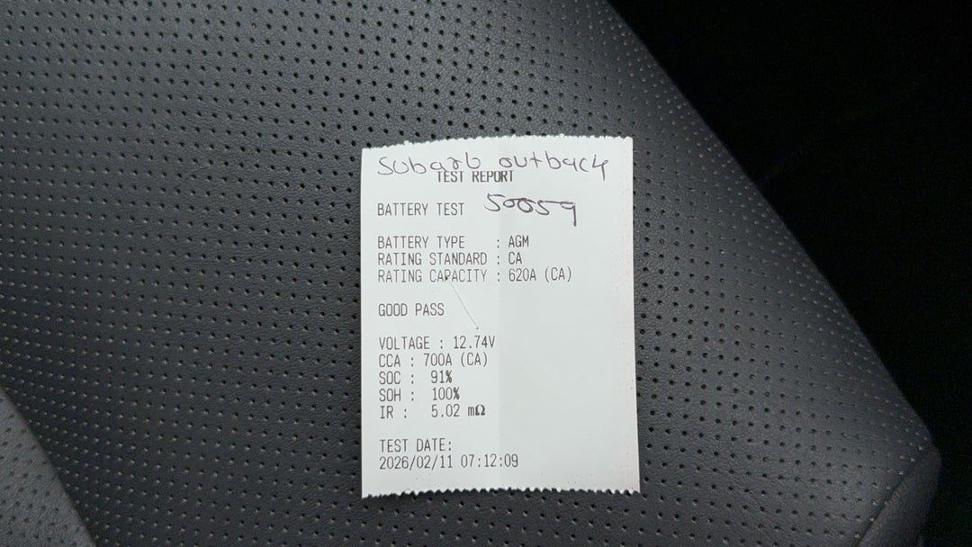 2023 Subaru Outback Awd Touring, Automatic, 39504 km, Car Battery Health